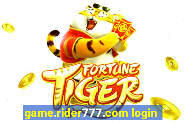 game.rider777.com login